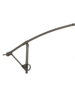 Parasol Déporté Janeiro Carré 2,5 X 2,5 M - Aluminium Et Toile Polyester - Taupe -Produits De Jardin parasol deporte janeiro carre 25 x 25 m aluminium et toile polyester taupe 5