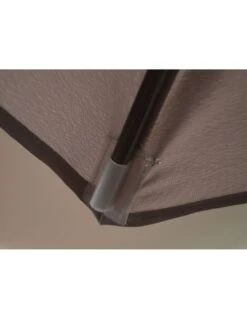 Parasol Déporté Ø 300 Cm En Aluminium Et Toile Polyester - Bleu -Produits De Jardin parasol deporte o 300 cm aluminium et toile polyester proloisirs 4