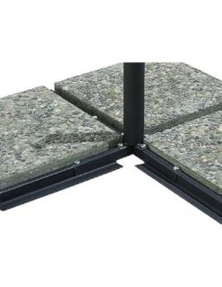 Parasol Déporté Ø 300 Cm En Aluminium Et Toile Polyester - Bleu -Produits De Jardin parasol deporte o 300 cm aluminium et toile polyester proloisirs 5