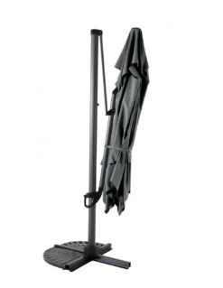 Parasol Déporté Royal Deluxe 3x3 M Octogonal - MWH - Anthracite -Produits De Jardin parasol deporte royal deluxe 3x3 m octogonal mwh 2