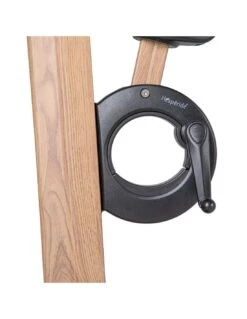 Parasol Déporté Soly 3 X 4 M Noisette - Mât Et Baleines Imprimés Effet Bois -Produits De Jardin parasol deporte soly 3 x 4 m noisette mat et baleines imprimes effet bois 1 4