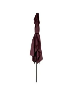 Parasol Droit Loompa Rectangulaire 2 X 3 M à Manivelle - Taupe -Produits De Jardin parasol droit loompa rectangulaire 2 x 3 m a manivelle 5