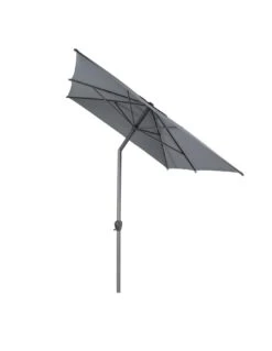 Parasol Droit Loompa Rectangulaire 2 X 3 M à Manivelle - Taupe -Produits De Jardin parasol droit loompa rectangulaire 2 x 3 m a manivelle 8