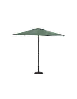 Parasol Droit Rond Soya Ø2.7m - Acier Et Polyester - Olive