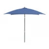 Parasol En Aluminium Droit 2x2 Inclinable - Bleu -Produits De Jardin parasol en aluminium droit 2x2 inclinable bleu