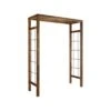 Pergola Double Droite IKEBANA De 160x214x60 Cm Teintée Marron -Produits De Jardin pergola double droite ikebana de 160x214x60 cm teintee marron