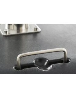 Pied De Parasol Béton 50 Kg Noir - Acier Inoxydable Et Béton -Produits De Jardin pied de parasol beton 50 kg noir acier inoxydable et beton 2