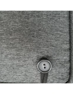 Pouf De Salon Mooréa - L.105 X P.60 X H.30 Cm - Aluminium Et Résine Tressée - Terre D'ombre -Produits De Jardin pouf de salon moorea l105 x p60 x h30 cm aluminium et resine tressee terre d ombre 3