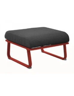 Repose-pied Aluminium - Rouge/gris