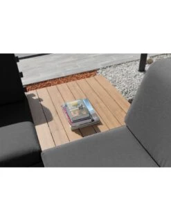 Salon D'angle Staten Avec Tablettes - Graphite / Oak 13 Salon D'angle Staten Avec Tablettes - Graphite / Oak -Produits De Jardin salon d angle staten avec tablettes coloris au choix 11