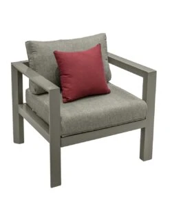 Salon De Jardin 5 Places Evasion - Aluminium Et Coussins Polyester - Tonka -Produits De Jardin salon de jardin 5 places evasion aluminium et coussins polyester 12