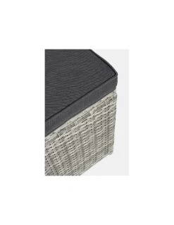 Salon De Jardin Ariel - Résine Tressée Grise - 7 Places -Produits De Jardin salon de jardin ariel resine tressee grise 7 places 8