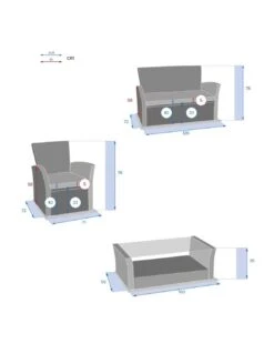 Salon De Jardin Bora Bora - 4 Places - Résine Tressée Et Acier époxy - Naturae 15 Salon De Jardin Bora Bora - 4 Places - Résine Tressée Et Acier époxy - Naturae -Produits De Jardin salon de jardin bora bora 4 places resine tressee et acier epoxy naturae 6