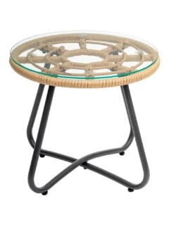 Salon De Jardin Duo Lambada - 2 Fauteuils Et Table Basse Ronde -Produits De Jardin salon de jardin duo lambada 2 fauteuils et table basse ronde 4