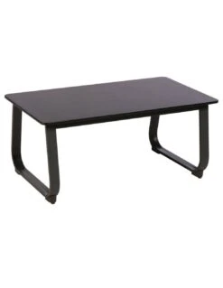 Salon De Jardin Gili 4 Places - Aluminium Et Texaline - Graphite / Anthracite Chiné -Produits De Jardin salon de jardin gili 4 places aluminium et texaline 4