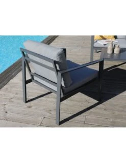 Salon De Jardin Marlo Graphite - 4 Places -Produits De Jardin salon de jardin marlo graphite 4 places proloisirs 3