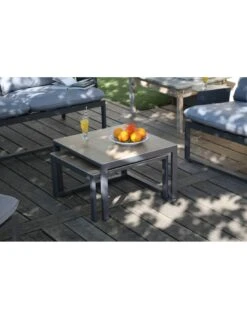 Salon De Jardin Rodez 4 Places En Aluminium Grey -Produits De Jardin salon de jardin rodez 4 places en aluminium grey 3