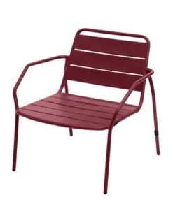 Salon Duo Relax Phuket 2 Places - Acier époxy - Bordeaux -Produits De Jardin salon duo relax phuket 2 places acier epoxy bordeaux 2