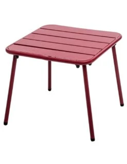 Salon Duo Relax Phuket 2 Places - Acier époxy - Bordeaux -Produits De Jardin salon duo relax phuket 2 places acier epoxy bordeaux 3