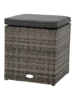 Salon Repas Mayari 7 Places - Résine Tressée Terre D'ombre -Produits De Jardin salon repas mayari 7 places resine tressee terre d ombre 8