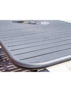 Salon Set Lounge Bitti 4 Pièces En Aluminium - Graphite -Produits De Jardin salon set lounge bitti 4 pieces en aluminium graphite 2