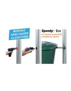 Garantia Speedy Eco Collecteur Filtrant Pour Récupérateur D'eau - Gris -Produits De Jardin speedy eco collecteur filtrant pour recuperateur d eau 3