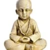 Statue Moine Assis H.23 Cm Au Choix -Produits De Jardin statue moine assis h23 cm au choix