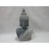 Statue Tête De Bouddha H.48.5 Cm -Produits De Jardin statue tete de bouddha h485 cm