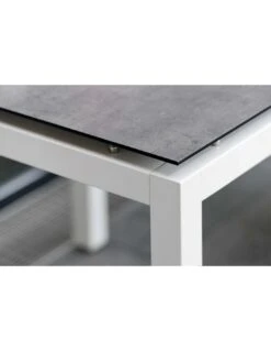 Structure De Table 160 X 90 Cm Aluminium Blanc - Stern -Produits De Jardin structure de table 160 x 90 cm aluminium blanc stern 1 2