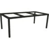 Structure De Table Aluminium Noir Mât - Stern - 250 X 100 X 73 Cm -Produits De Jardin structure de table aluminium noir mat stern 250 x 100 x 73 cm