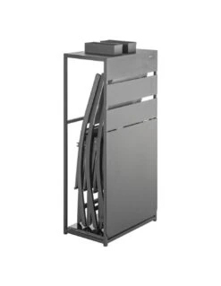 Table Balcon Fira - Plateau Rabattable - L.60 X P.36/106 X H.120 Cm -Produits De Jardin table balcon fira plateau rabattable l60 x p36106 x h120 cm 2