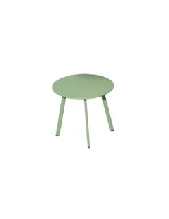 Table Basse D'appoint Massaï Ø40 Cm En Acier époxy - Blanc -Produits De Jardin table basse d appoint massai o40 cm en acier epoxy 9