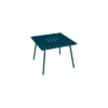 Table Basse De Jardin Monceau Métal Carrée 57 X 57 Cm - Bleu Acapulco -Produits De Jardin table basse de jardin monceau metal carree 57 x 57 cm bleu acapulco