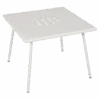 Table Basse De Jardin Monceau Métal Carrée 57 X 57 Cm - Gris Argile