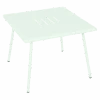 Table Basse De Jardin Monceau Métal Carrée 57 X 57 Cm - Menthe Glaciale -Produits De Jardin table basse de jardin monceau metal carree 57 x 57 cm menthe glaciale