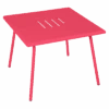Table Basse De Jardin Monceau Métal Carrée 57 X 57 Cm - Rose Praline -Produits De Jardin table basse de jardin monceau metal carree 57 x 57 cm rose praline
