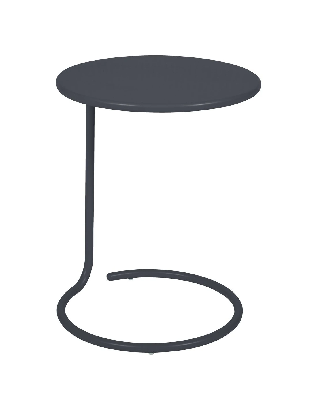 Table Basse Déportée Coolside Ø42 Cm Métal - Acier - Carbone 3 Table Basse Déportée Coolside Ø42 Cm Métal - Acier - Carbone