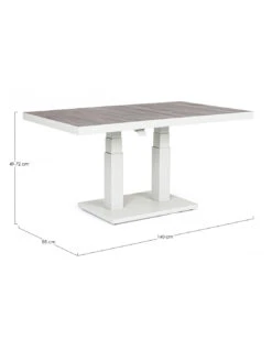Table Basse élévatrice Truman Gris Lunar -Produits De Jardin table basse elevatrice truman gris lunar 13