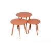 Table D'appoint MASSAI Ø50 Cm - Acier époxy - Hermès -Produits De Jardin table d appoint massai o50 cm acier epoxy 1