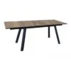 Table De Jardin Agra 150/200/250 Cm - Plateau à Lames HPL Fundermax - Graphite / Wood 1 Table De Jardin Agra 150/200/250 Cm - Plateau à Lames HPL Fundermax - Graphite / Wood -Produits De Jardin table de jardin agra 150200250 cm plateau a lames hpl fundermax graphite wood