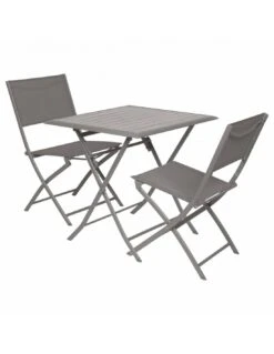 Table De Jardin Azua Pliante Carrée 2 Places - Aluminium - Tonka -Produits De Jardin table de jardin azua pliante carree 2 places aluminium tonka 3