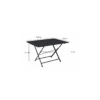 Table De Jardin Cargo 128x90 Cm En Métal Rectangle Pliante - Cactus -Produits De Jardin table de jardin cargo 128x90 cm en metal rectangle pliante cactus 1