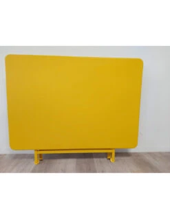 Table De Jardin Cargo 128x90 Cm En Métal Rectangle Pliante - Miel -Produits De Jardin table de jardin cargo 128x90 cm en metal rectangle pliante miel 1
