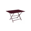 Table De Jardin Cargo 190x90 Cm - Métal Rectangle Pliante - Cerise Noire -Produits De Jardin table de jardin cargo 190x90 cm metal rectangle 12
