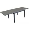 Table De Jardin Elise Extensible - 8 à 12 Places - Aluminium Et Verre - Graphite / Gris -Produits De Jardin table de jardin elise extensible 8 a 12 places aluminium et verre 3