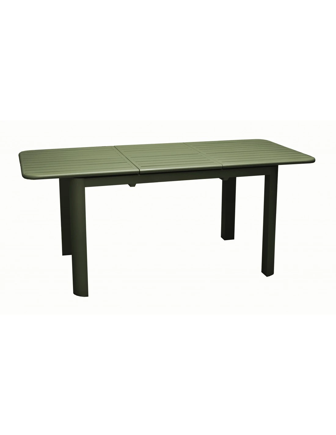 Table De Jardin Eos Extensible 130/180 Cm En Aluminium - Vert 3 Table De Jardin Eos Extensible 130/180 Cm En Aluminium - Vert