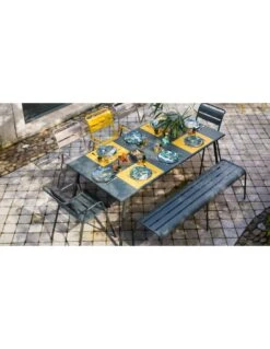 Table De Jardin Monceau 194 X 94 CM - 8 Personnes - Carbone -Produits De Jardin table de jardin monceau 194 x 94 cm 8 personnes 7