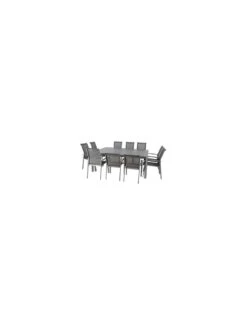 Table De Jardin Paradize Carrée Extensible - Aluminium Graphite -Produits De Jardin table de jardin paradize carree extensible aluminium graphite 3