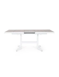 Table élévatrice Extensible Robert Aluminium Céramique Blanc -Produits De Jardin table elevatrice extensible robert aluminium ceramique blanc 2