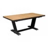 Table Extensible Amber - 180/240x100x76 Alu/TECK FSC 100% - Graphite/Teck -Produits De Jardin table extensible amber 180240x100x76 aluteck fsc 100 graphiteteck